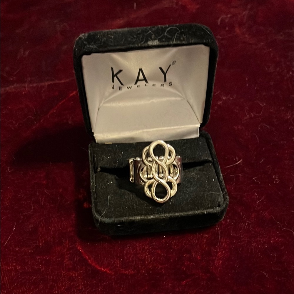 Silver Infinity Ring